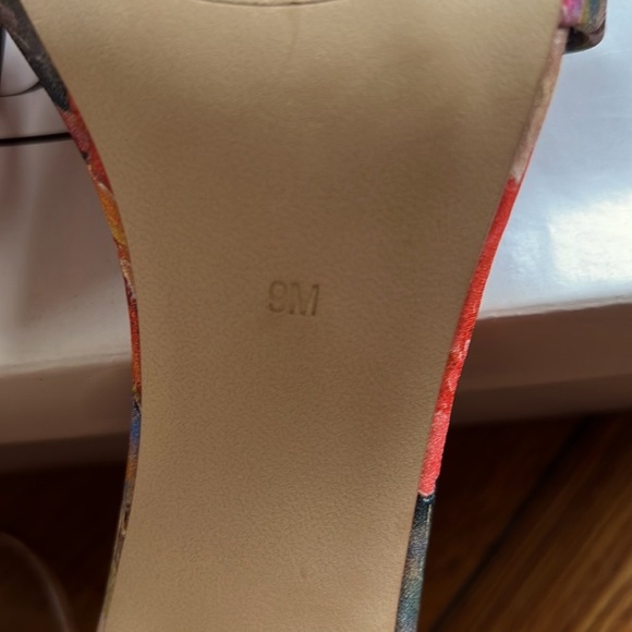 Steve Madden Floral Nudist High Heel Sandals - Picture 4 of 5